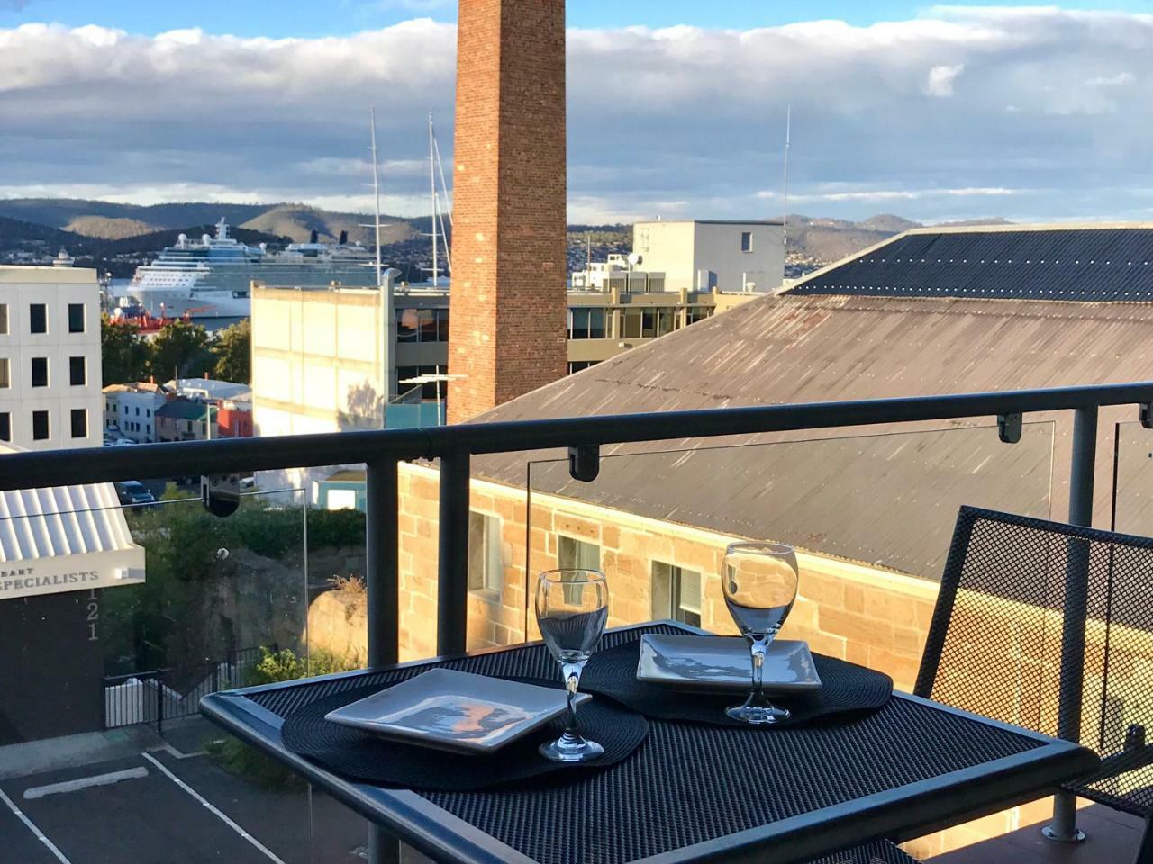 Hampden At Battery Point Aparthotel Hobart Exteriör bild